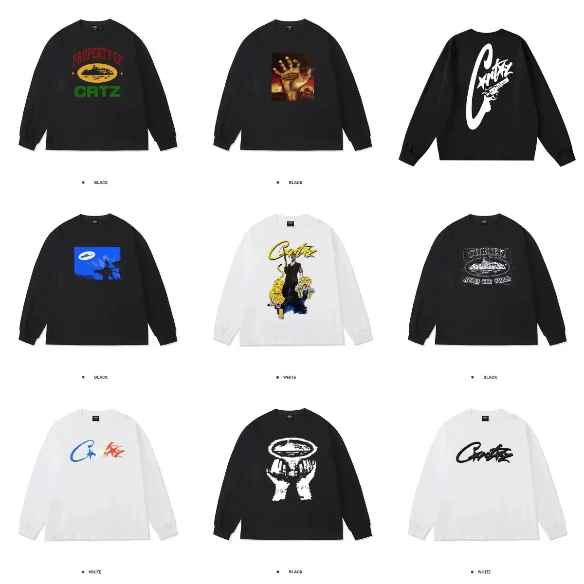 Corteiz Long Sleeve T-Shirts [