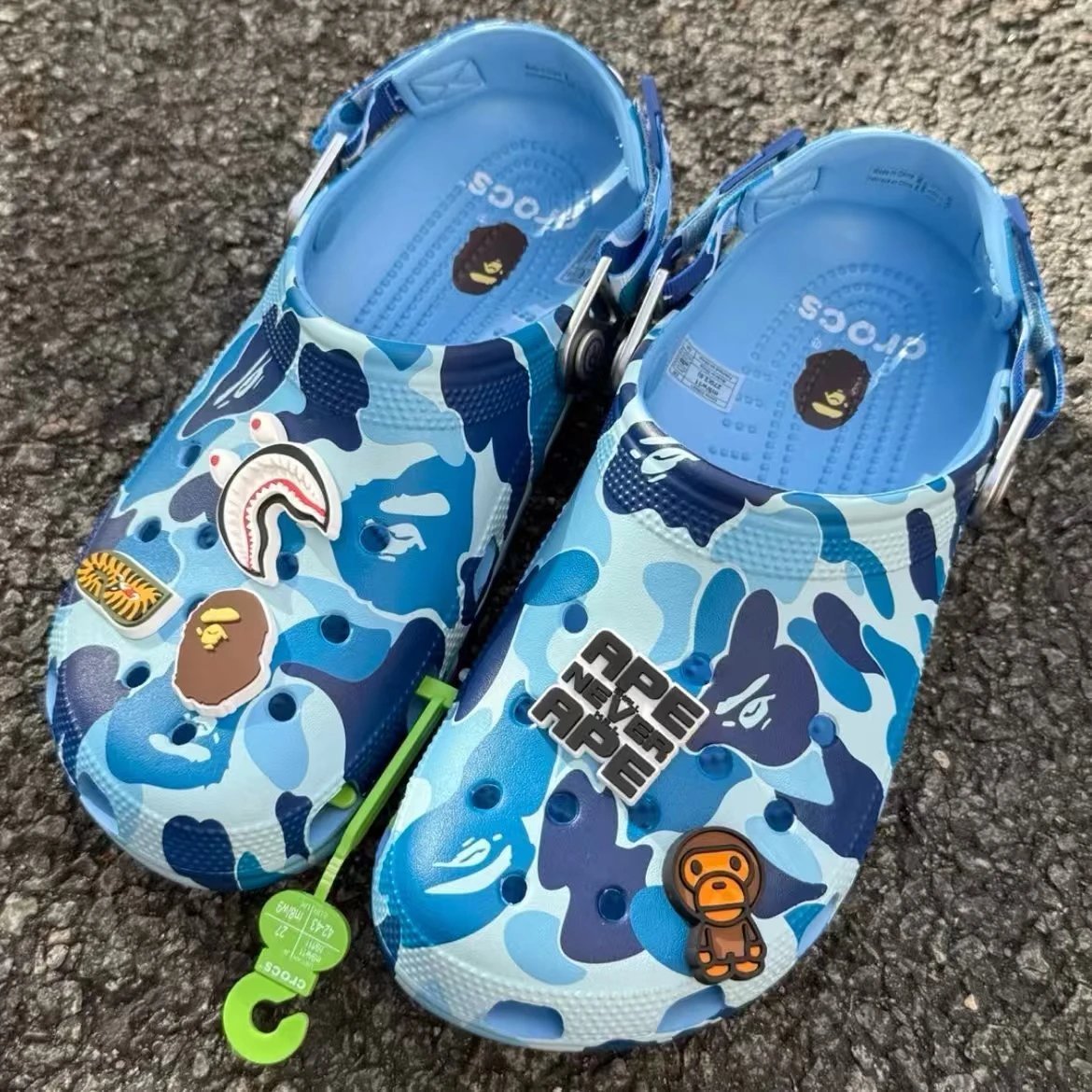Bape crocs