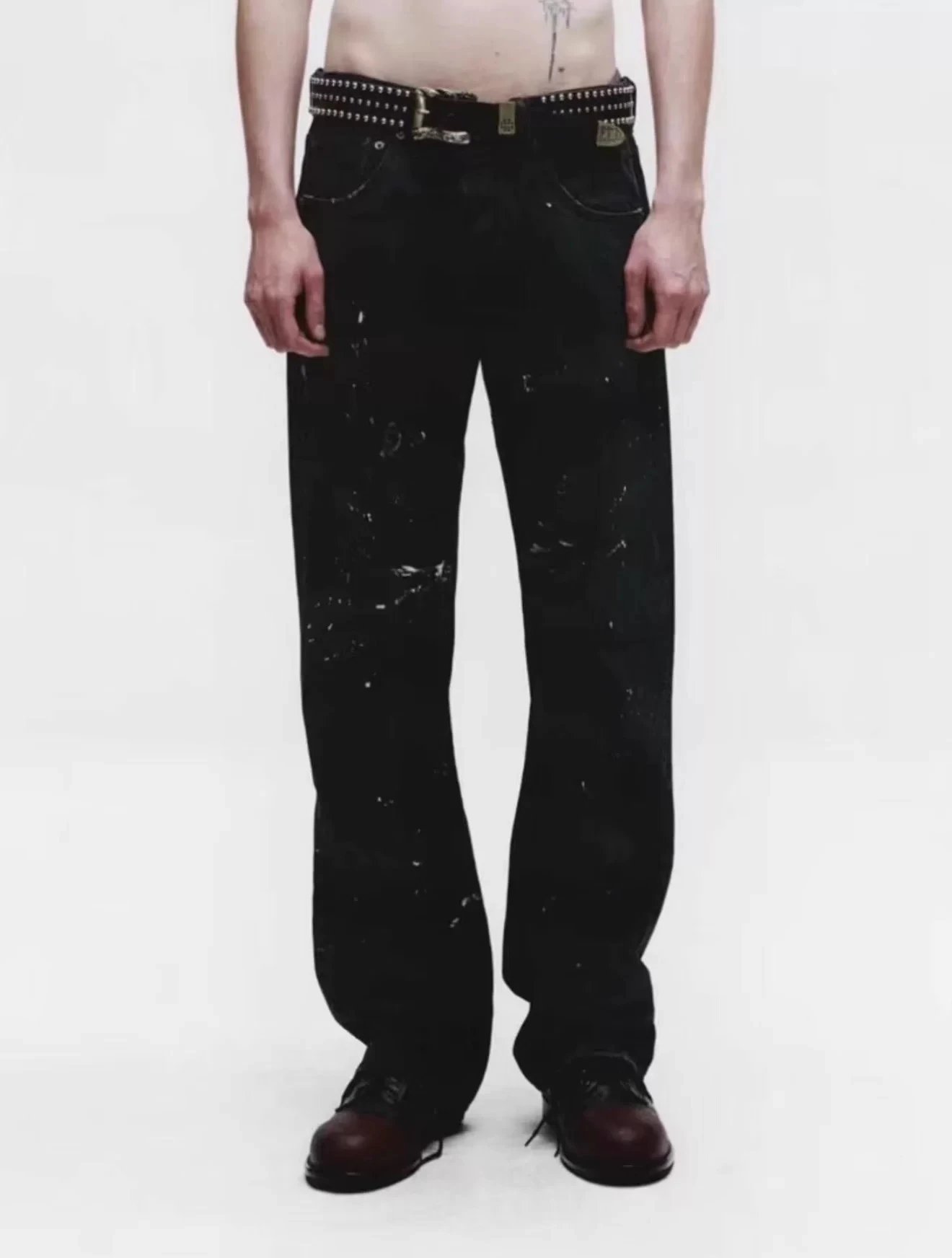 ERD 25FW Splatter Denim Jeans