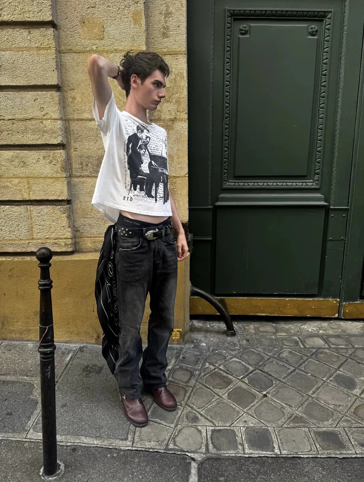ERD 25SS Self-Destruct Print Short-Sleeve T-Shirt