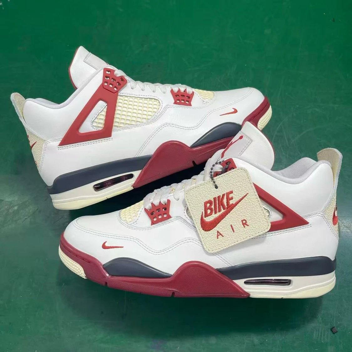 Y3 Edition AJ4 White Cement TO Grade Jordan Air Jordan 4 Retro "White Cement"