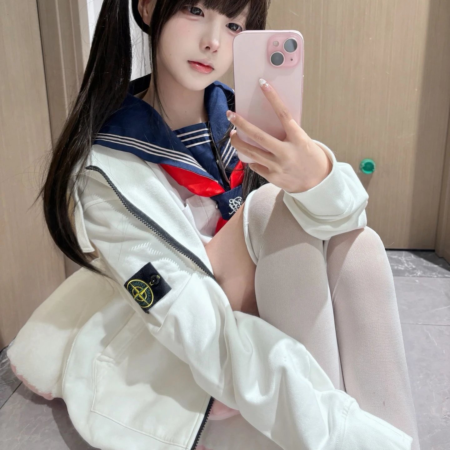 Stone island Jacket White JZ