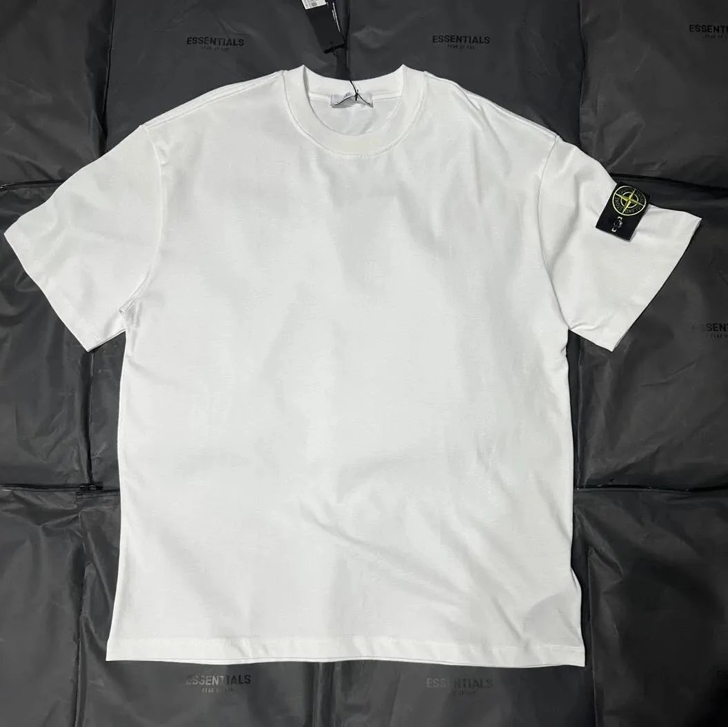 Stone island Short Sleeve White