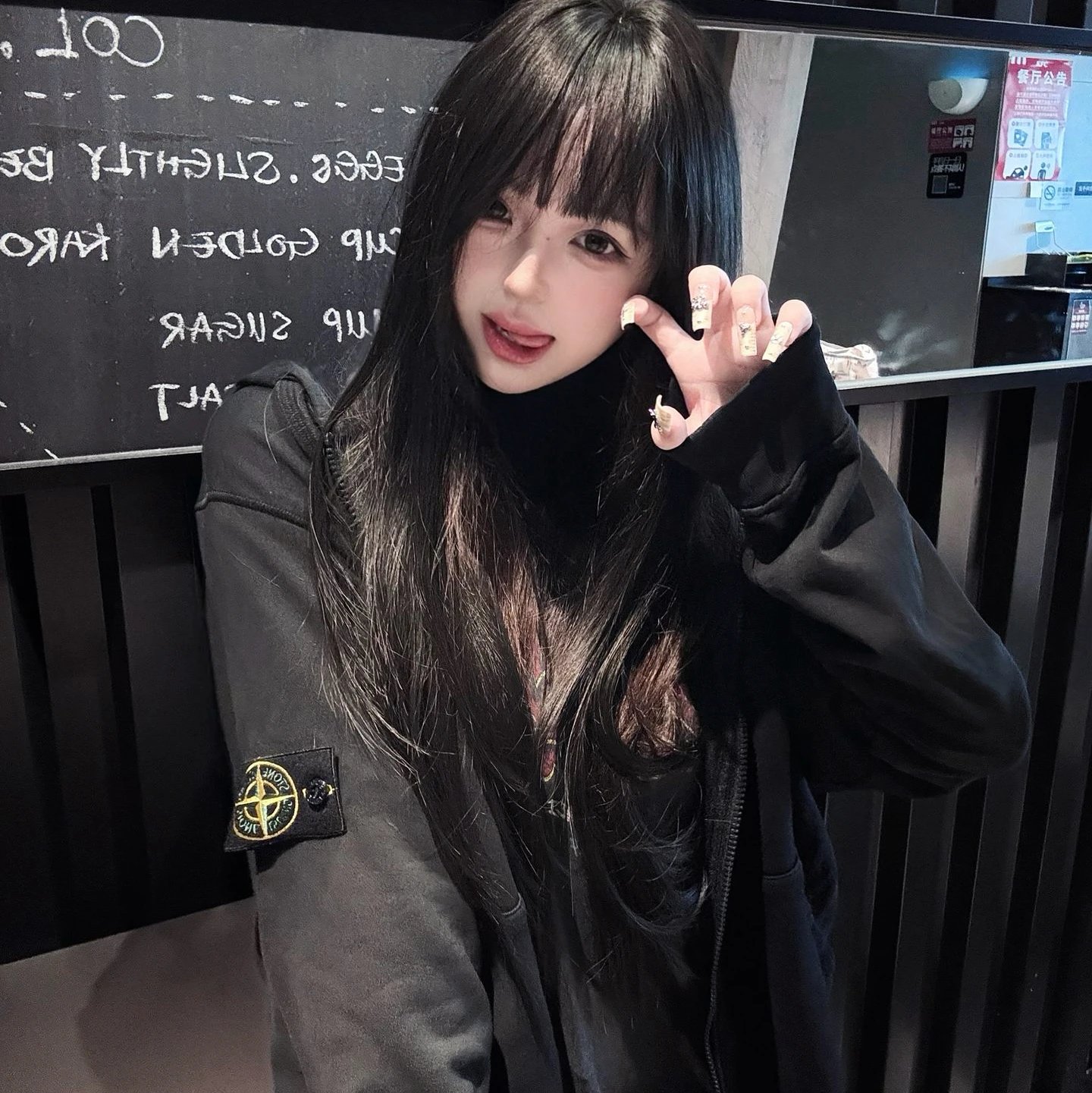 Stone island Jacket Black JZ