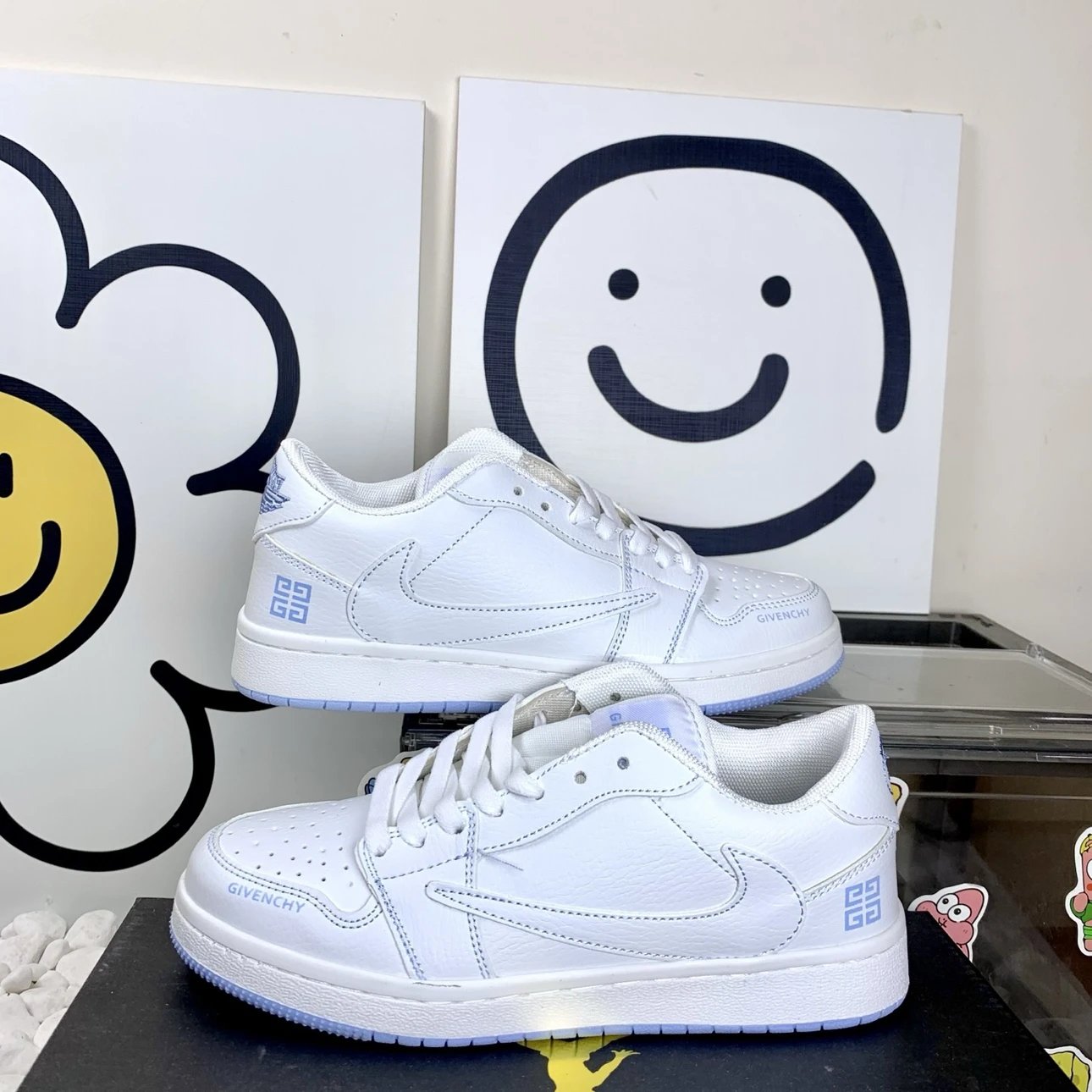 99💰💰NIke AJ1 Jordan Air Jordan 1 Low AJ倒钩白月 码数36-44 男女现货 