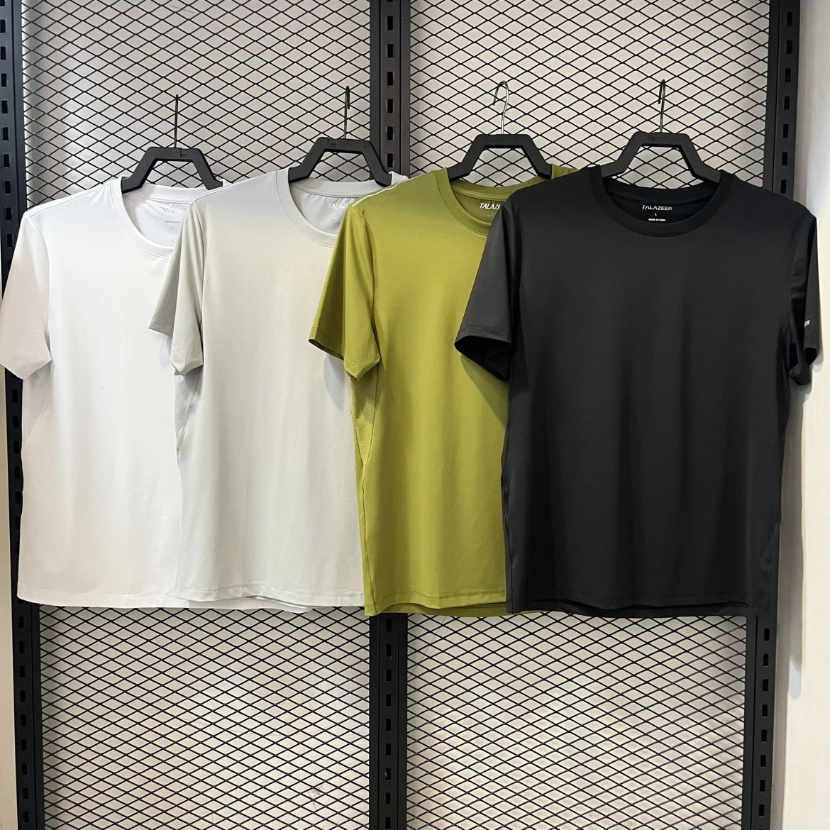 Men's Round Neck Quick-Dry Breathable Running & Casual Short Sleeve T-Shirt for Summer
