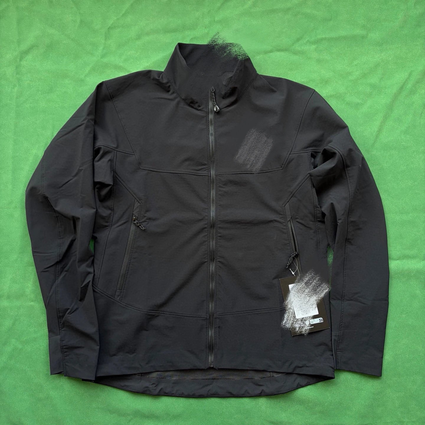 Gamma 23 standing collar black S-XXL