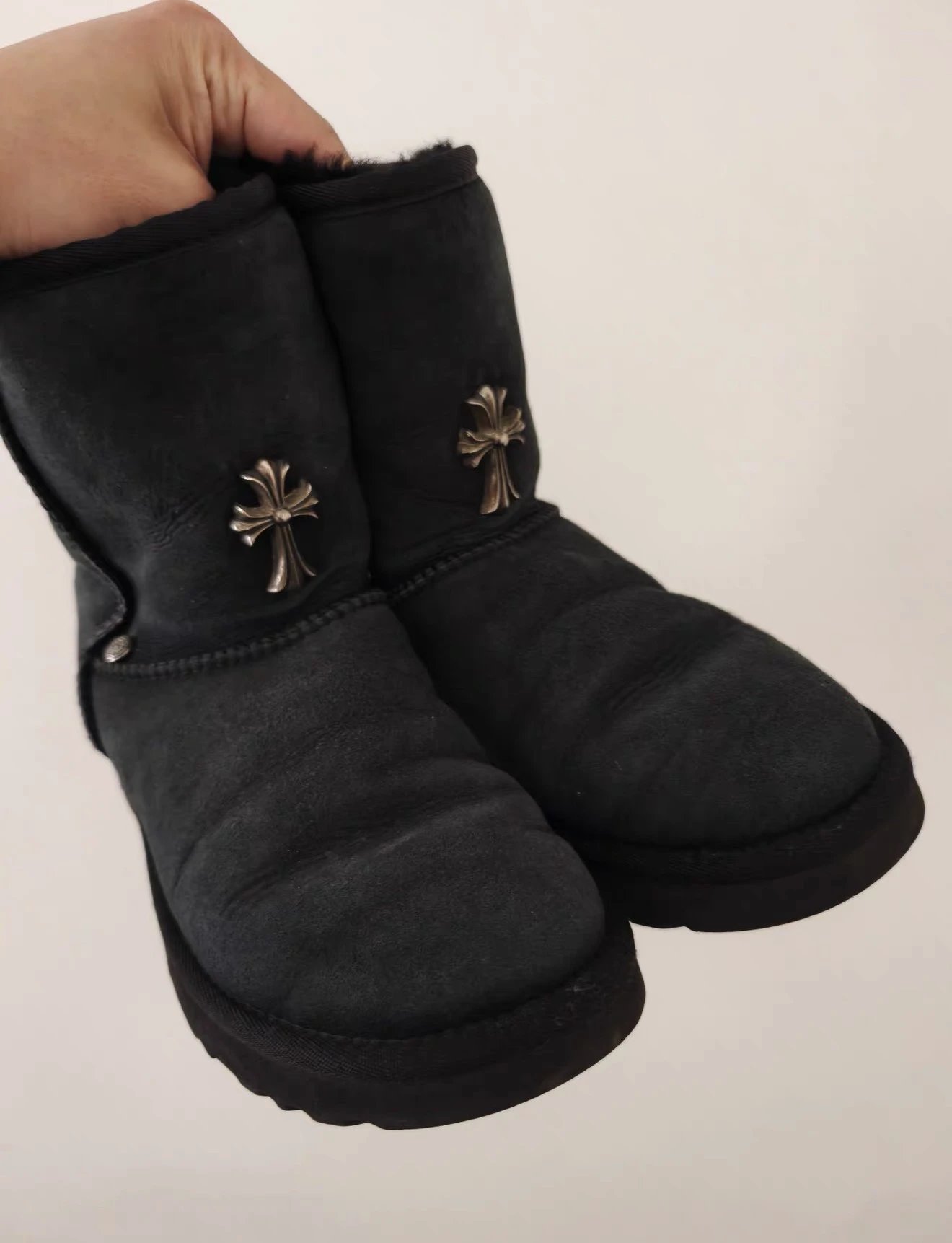 Chrome Hearts x UGG Remake Snow Boots Chrome Hearts Shoes Boots