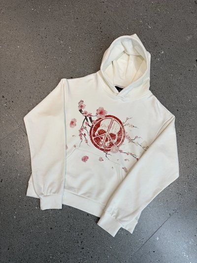 Peaceinwar Cherry Blossom Hoodie