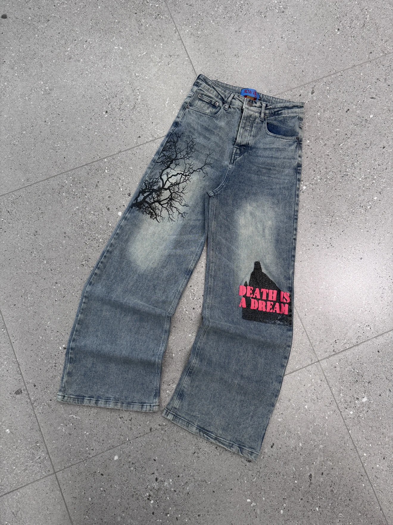 PW048鬼屋牛仔裤