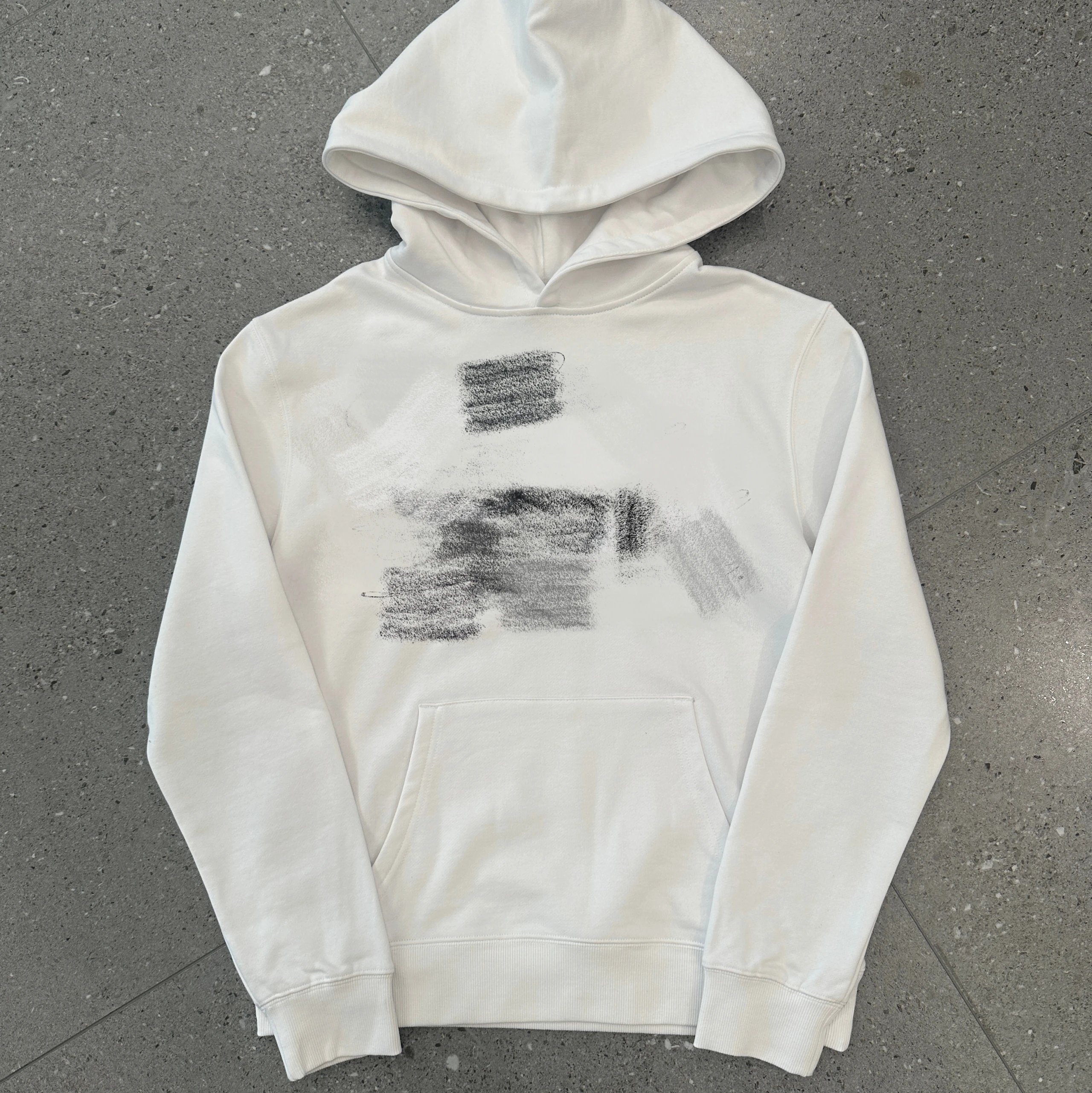 Other Sweater FR005 Forget Me Hooded White