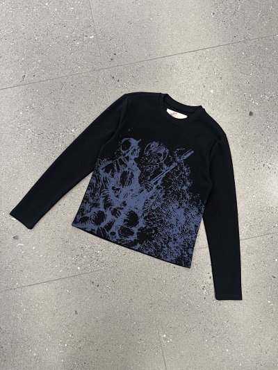 Peaceinwar Waffle Long Sleeve