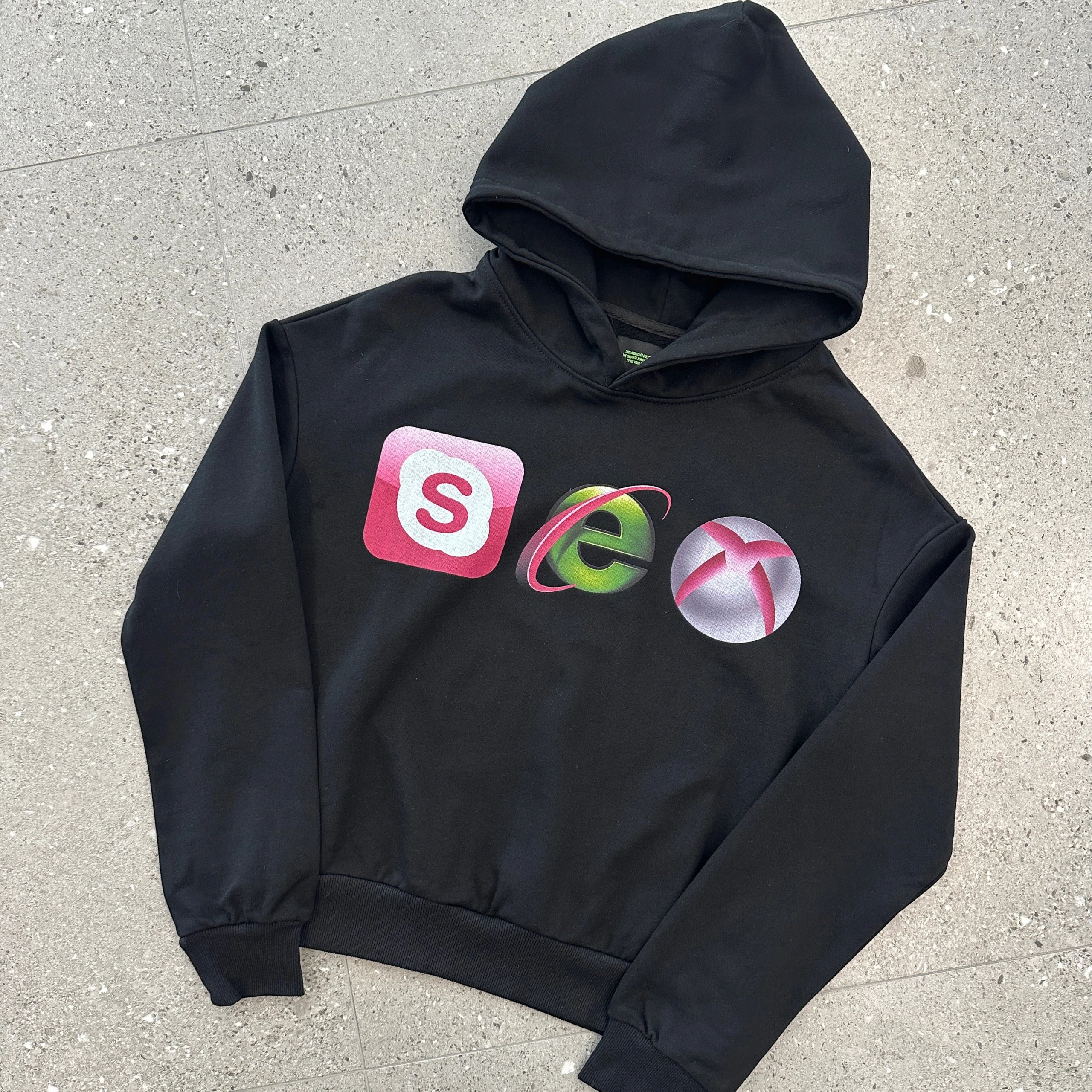 2 Palace x Mcdonalds Sex Hoodie – QC photo 1