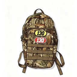 thumbnail for Yao 30 camouflage backpack