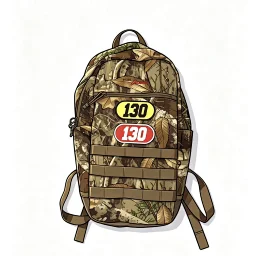 thumbnail for Yao 30 camouflage backpack