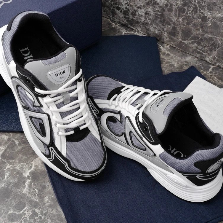 grey black with white sole
