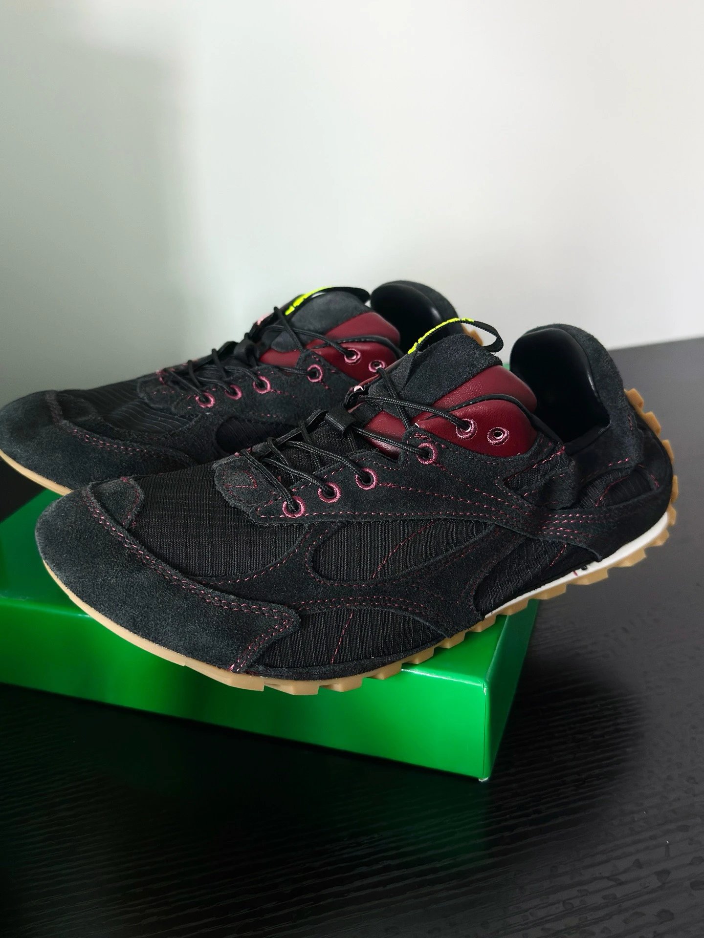 Bottega Veneta Sneakers Orbit Flash suede and mesh quick-lace image 13
