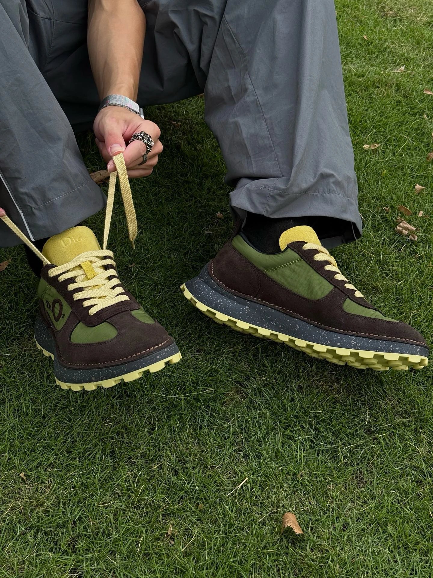 Dior Sneakers Squash suede image 8