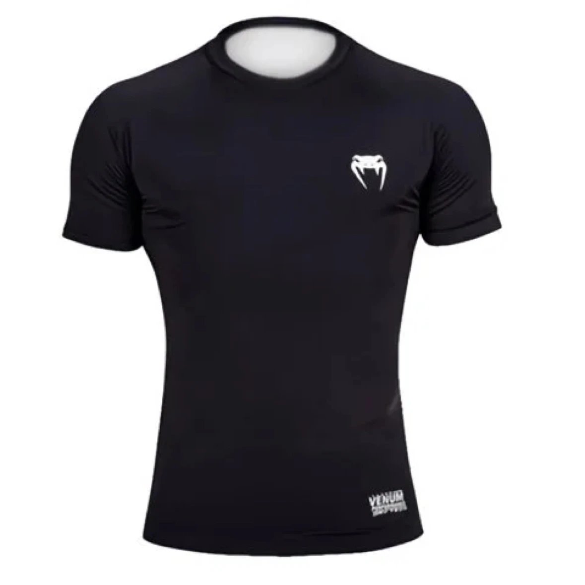 Black Short-Sleeve Compression Shirt
