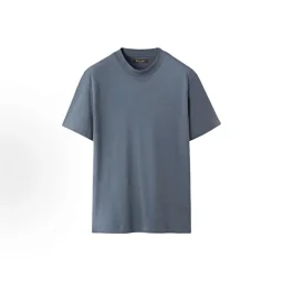 thumbnail for [LP In Stock, Ships in About Three Days] Produced by Tequila, Proprietary Sea Blue LP Style 100-Count Liquid Mercerized Cotton, Premium Texture, Luxurious and Comfortable to Wear, Imported Tajima Embroidery, Essential for Daily Wear