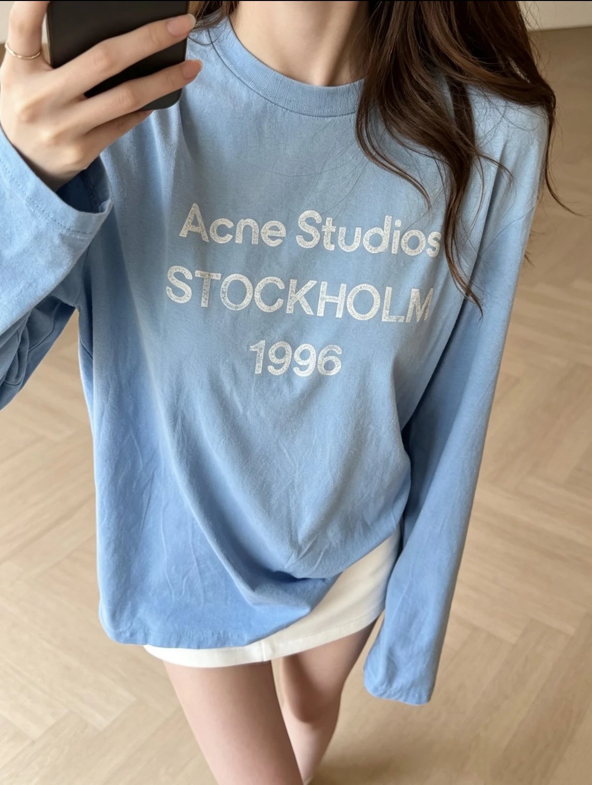 Bulbasaur Exclusive Non-AC Original Style 1996 Cornflower Blue 1996 Long Sleeve 85% Cotton 15% Linen Fabric / Screen Print / Monkey Wash