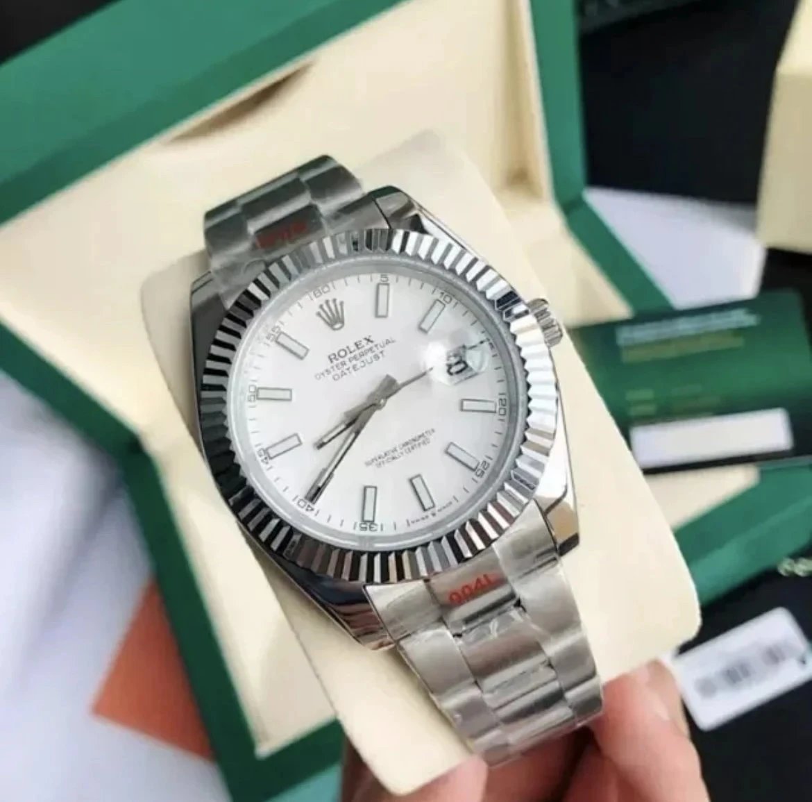 Rolex Logbook Men's Mechanical Watch