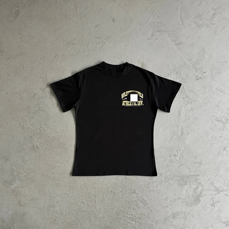 35¥ rules the world athletic div tee