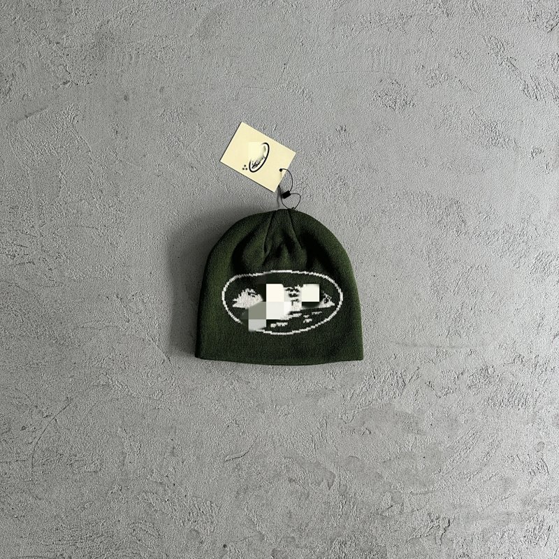 39¥Demon Beanie-green
