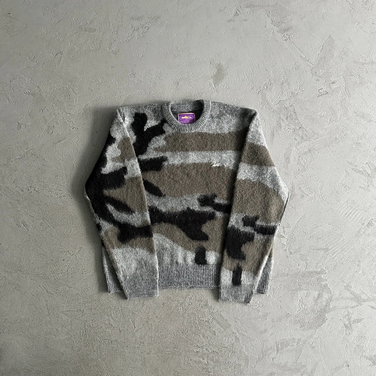 Evil Mohair Camo Sweater