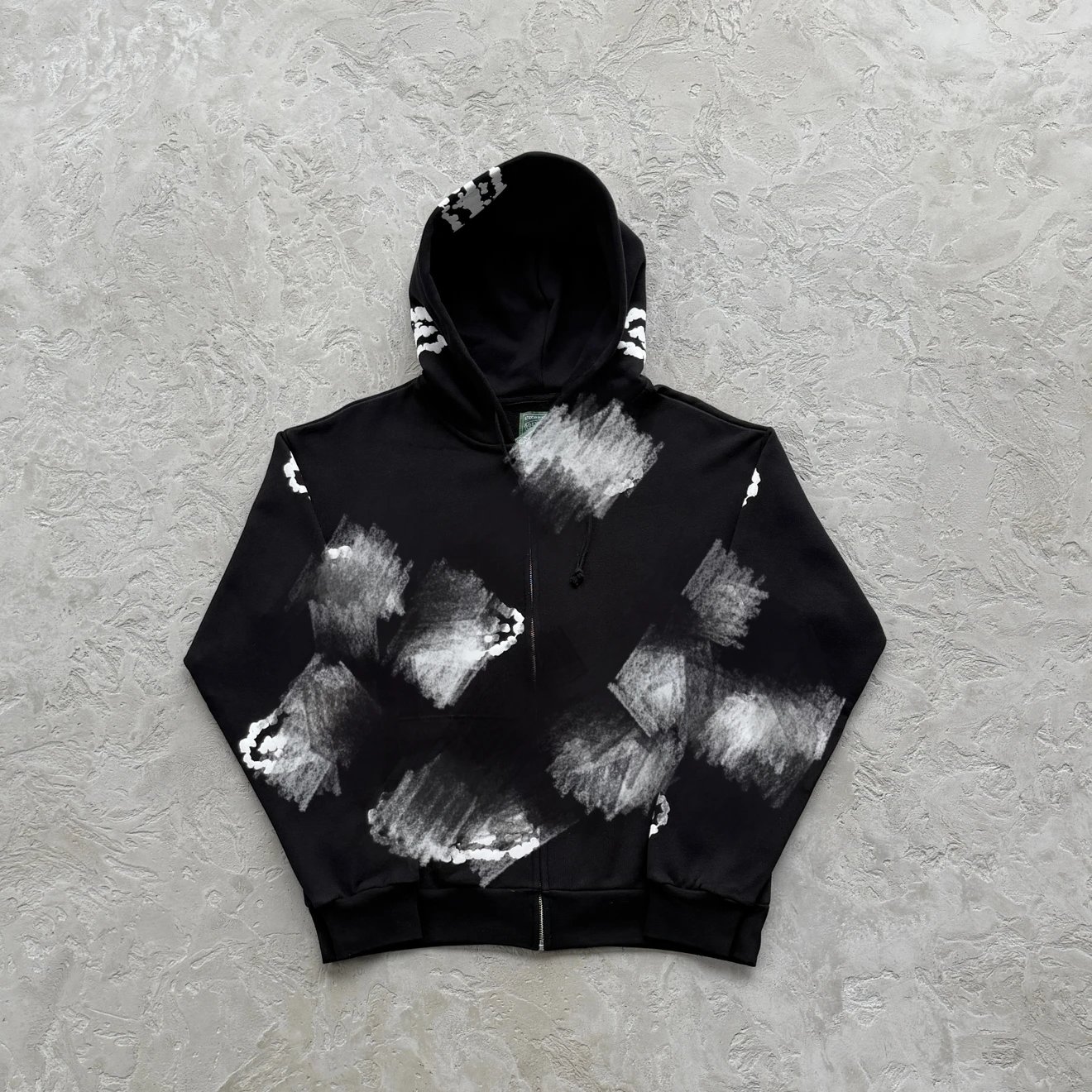 Evil Foam Cloud Zip-Up Jacket with Full Print