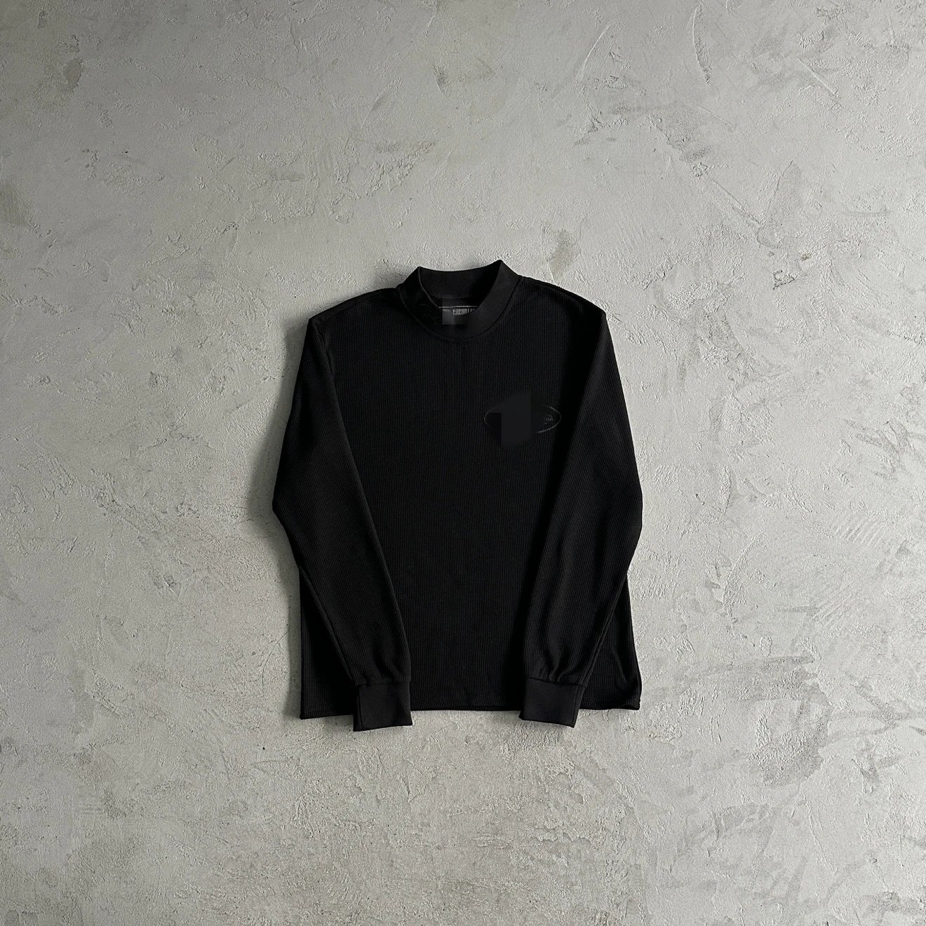 Waffle Long Sleeve - Dark