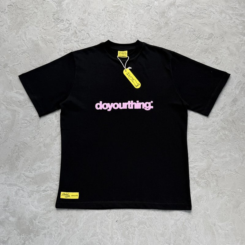 58¥PRO DOYOURTHING TEE-BLACK PINK