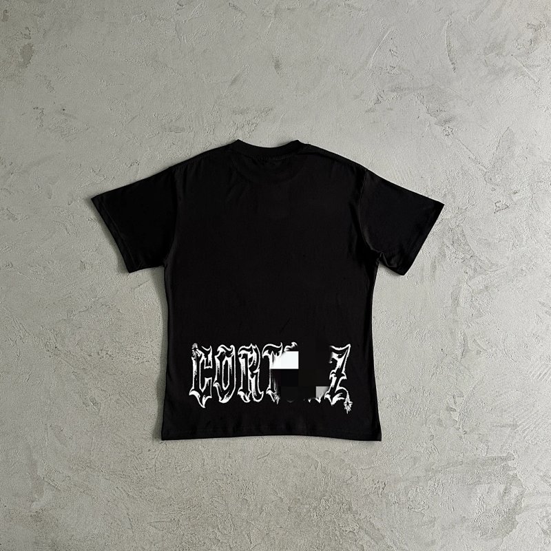 35¥ Metal Sanskrit letters tee