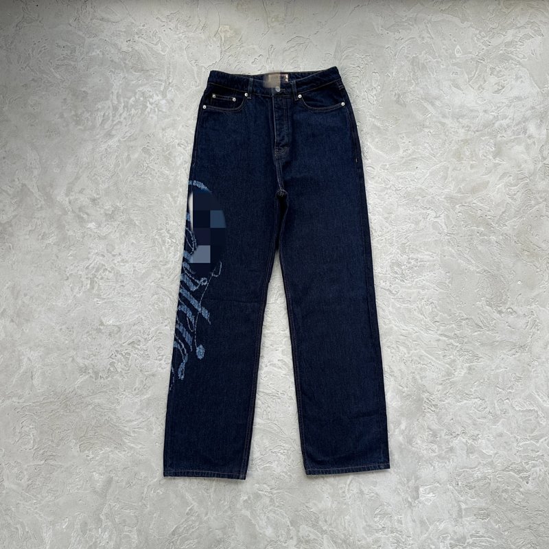 249¥TYPE I FRAYED DENIM PANTS