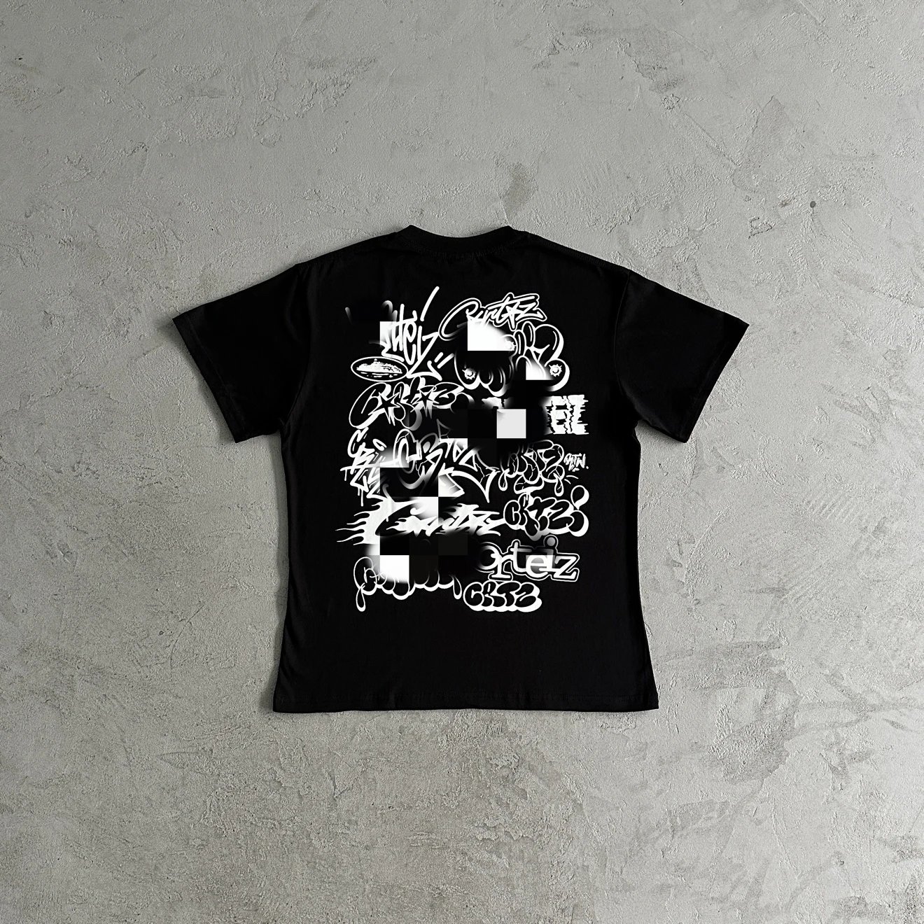 Street graffiti tee