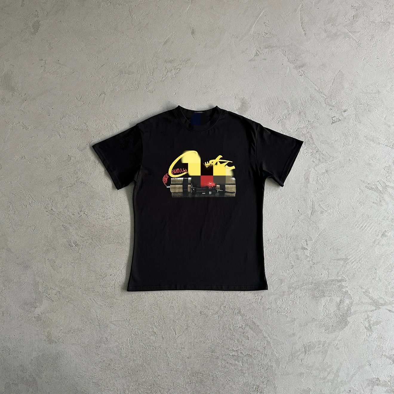 Evil Yellow Label Bomb TEE
