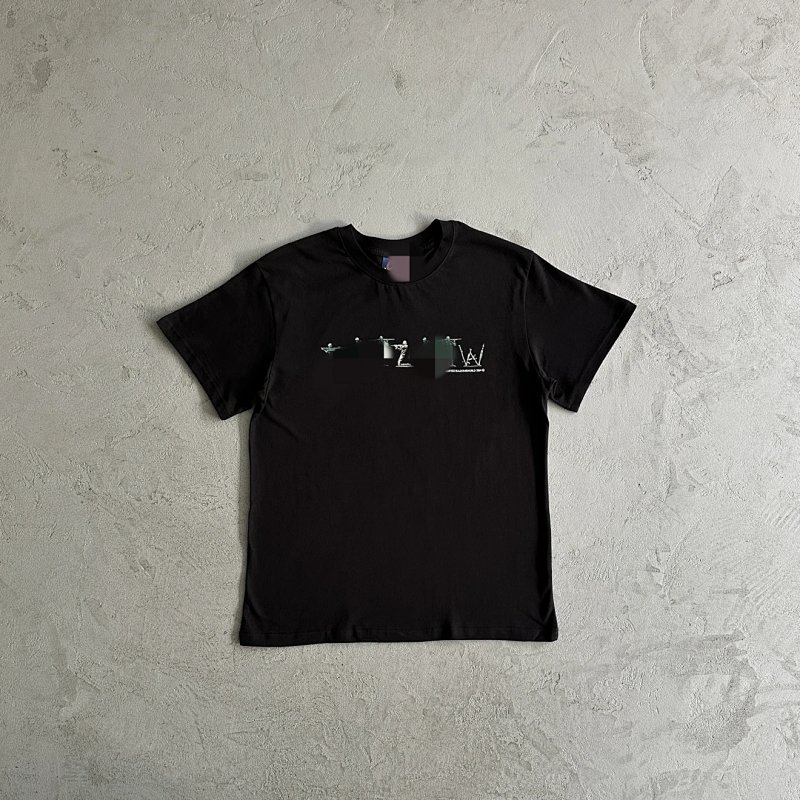 35¥Army alphabet tee-BLACK
