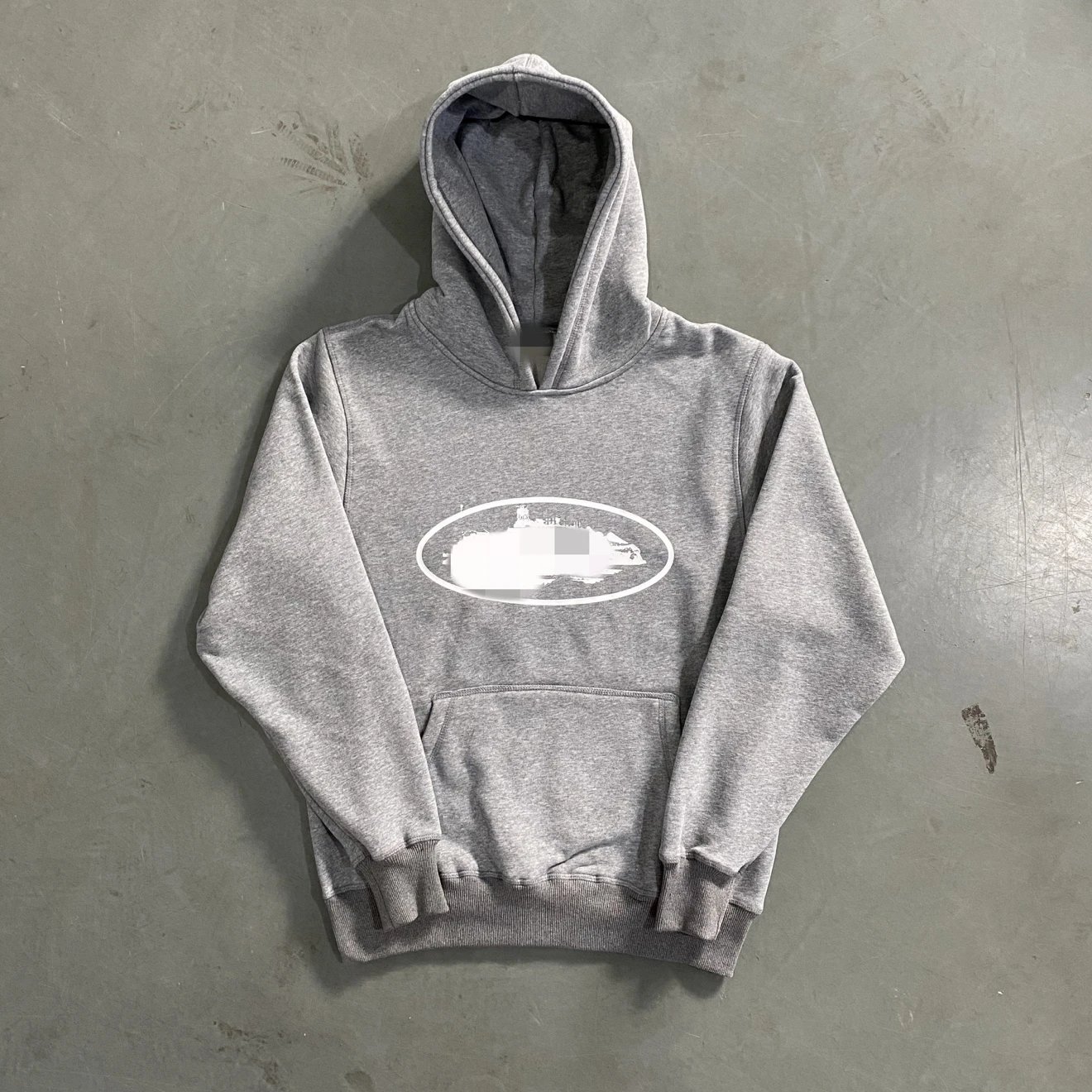 Circular Devil Island [Hemp Grey Hoodie]