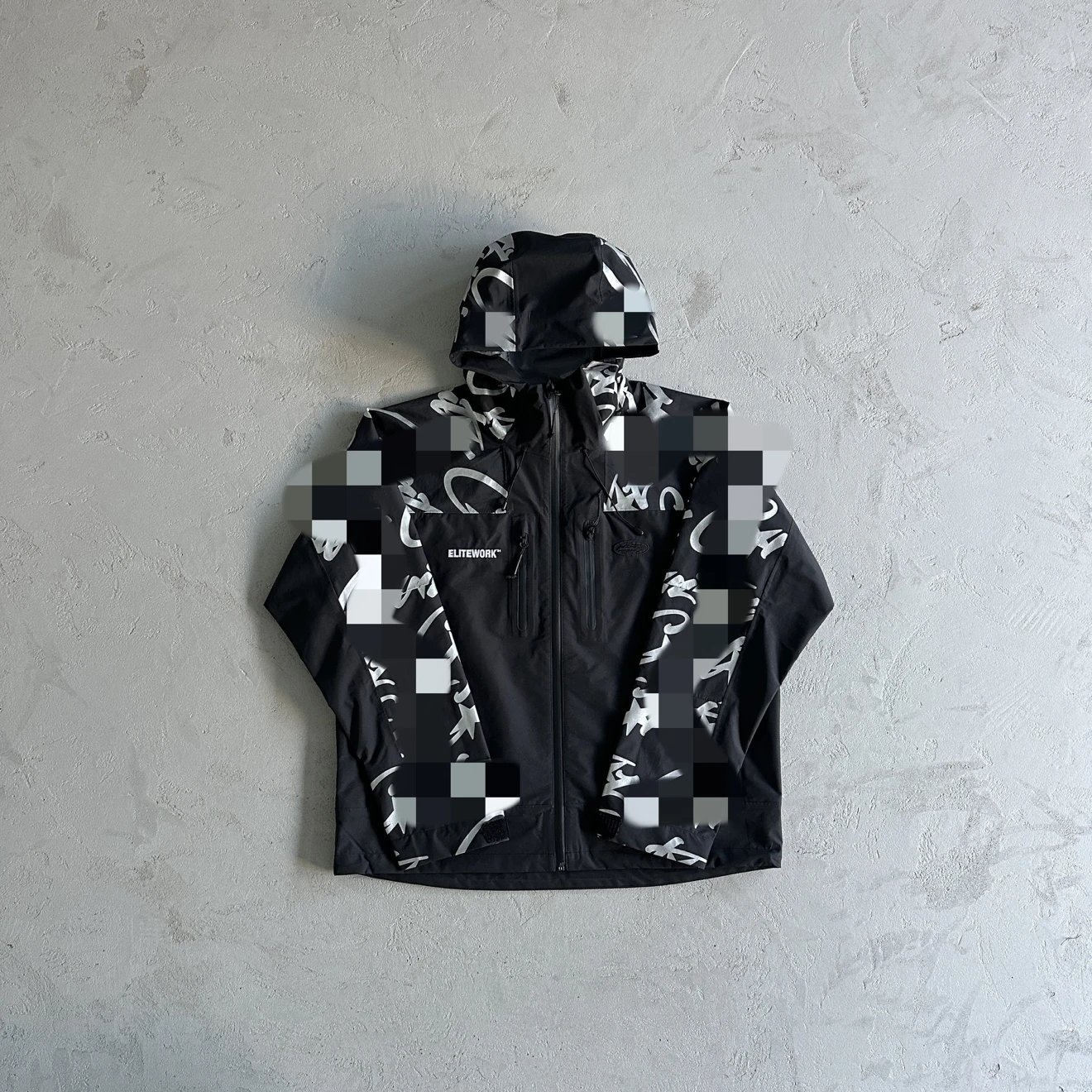 Evil soft shell waterproof reflective assault suit
