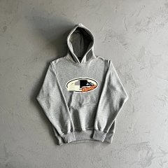 Evil - Round AUF Letter Hoodie