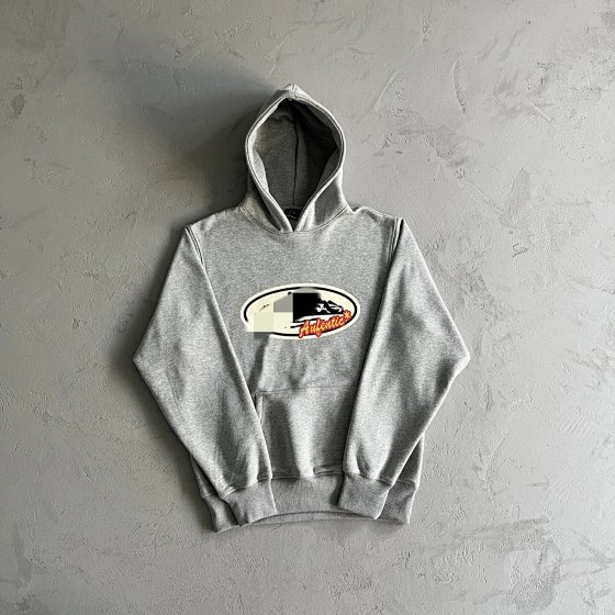 Evil - Round AUF Letter Hoodie