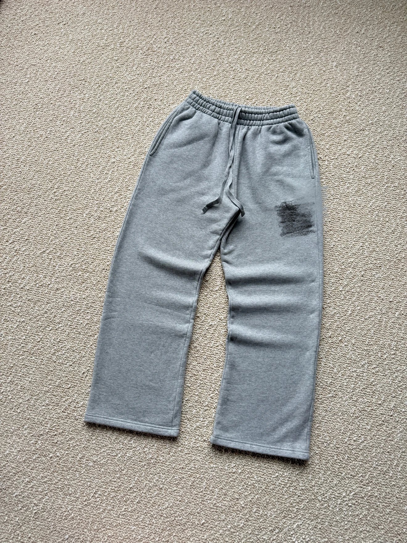 PE Washed Straight Leg Sweatpants
