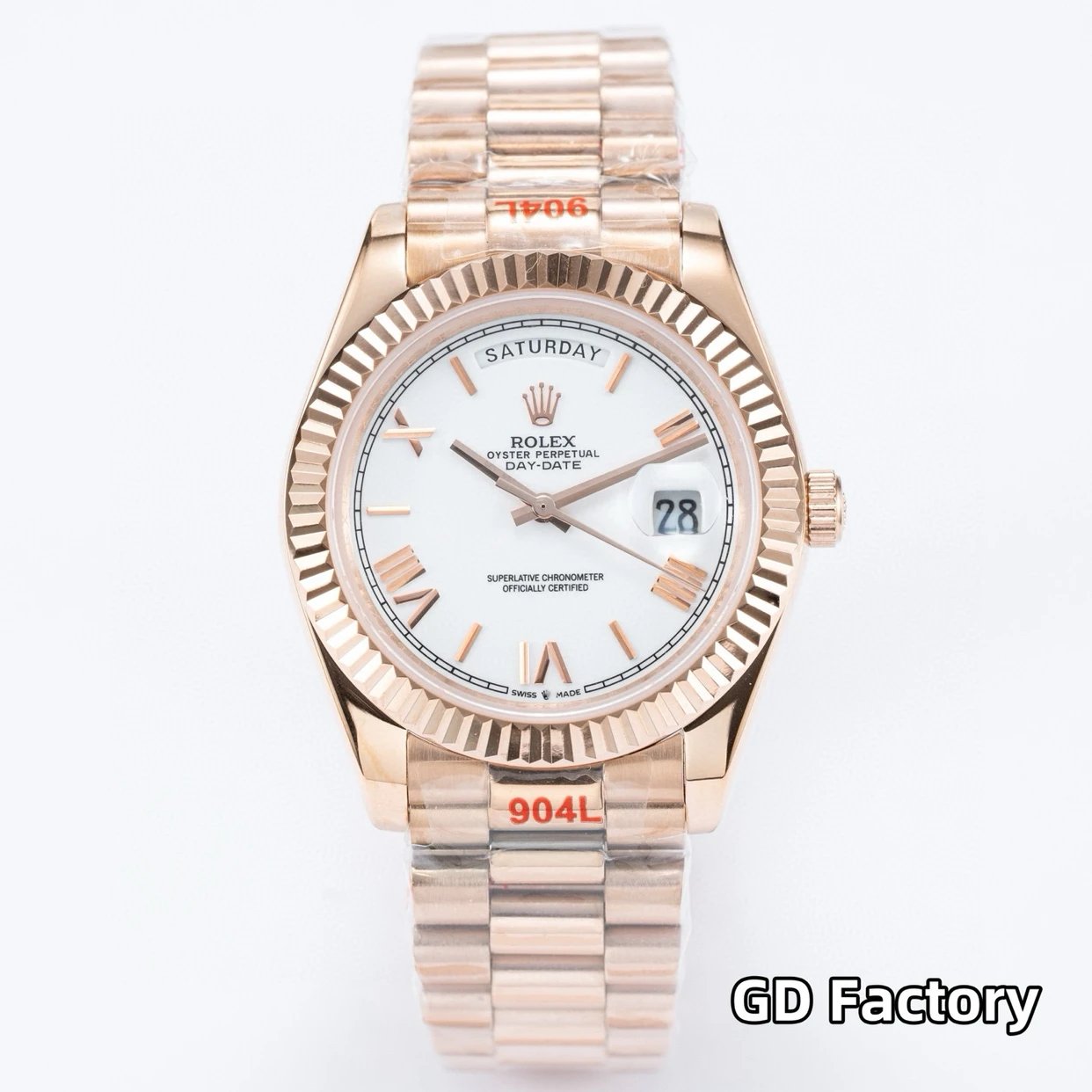 GD Quality Control, Custom-Tailored for Clients Since 2023 — Day-Date Men's Watch, Rolex's Official Hot Best Seller~ Loved by Rolex Fans: DD, Black Ice, Casino Green… This Series Has Been a Consistent Top Seller Among Rolex Enthusiasts [Strong]