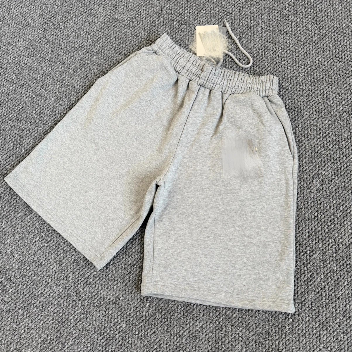 Grey Heather Sweatshorts Light Grey Casual Shorts