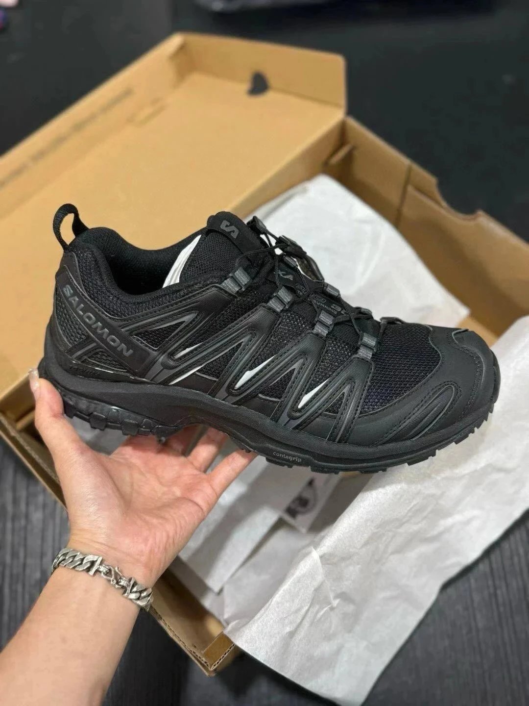 Salomon XA Pro 3D Black Trail Running Shoes