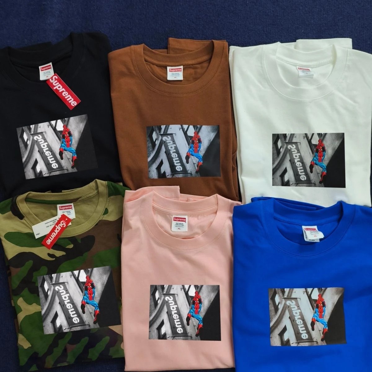 Supreme Spider-Man Graphic Black T-Shirt - 3