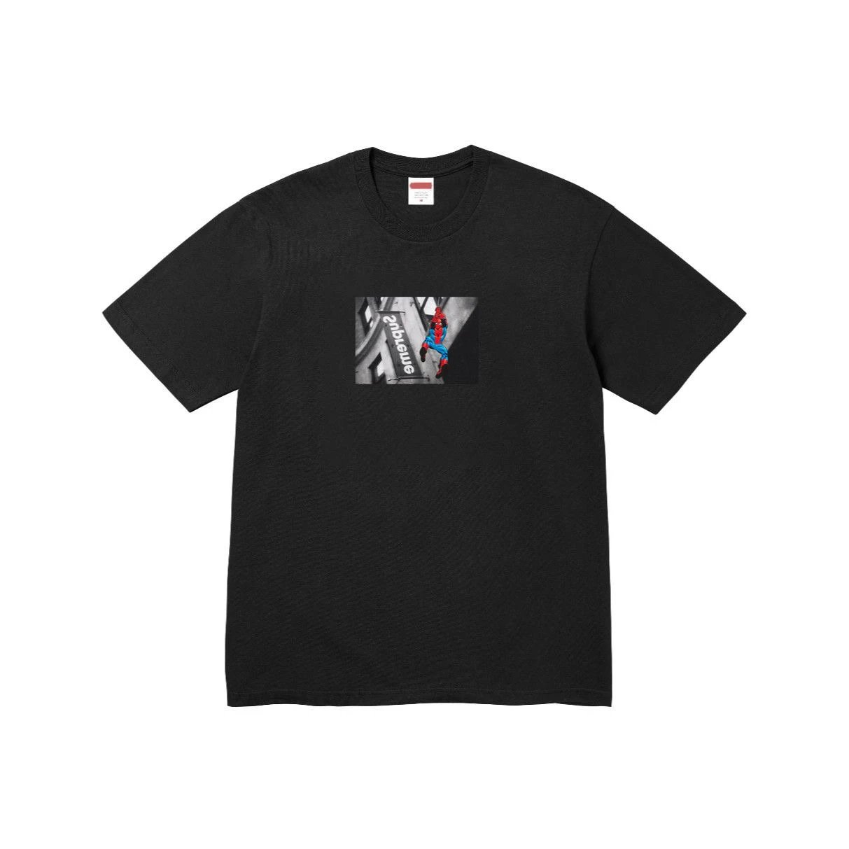 Supreme Spider-Man Graphic Black T-Shirt - 7