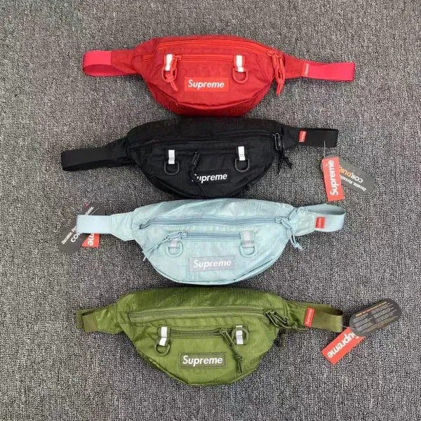 Supreme Waist Bag Red Belt Bags - 3