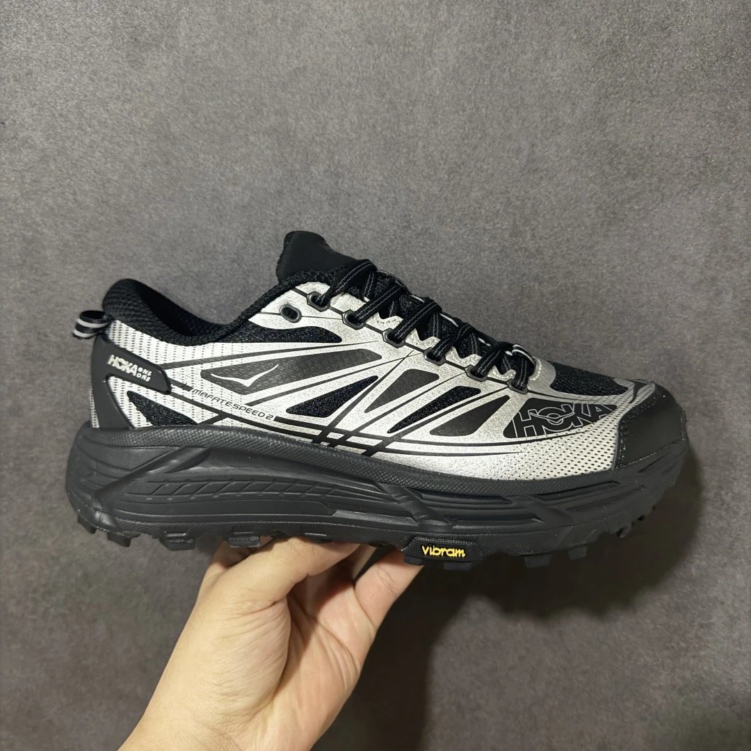 Hoka Mafate Speed 2 马法特二代超轻厚底轻量山地跑步鞋 1126851 BKSV