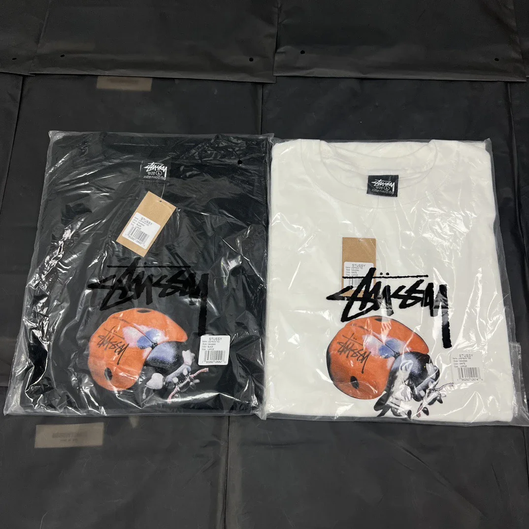 The original made Stussy seven-star prostitute printed short-sleeved Stussy originated from the surf